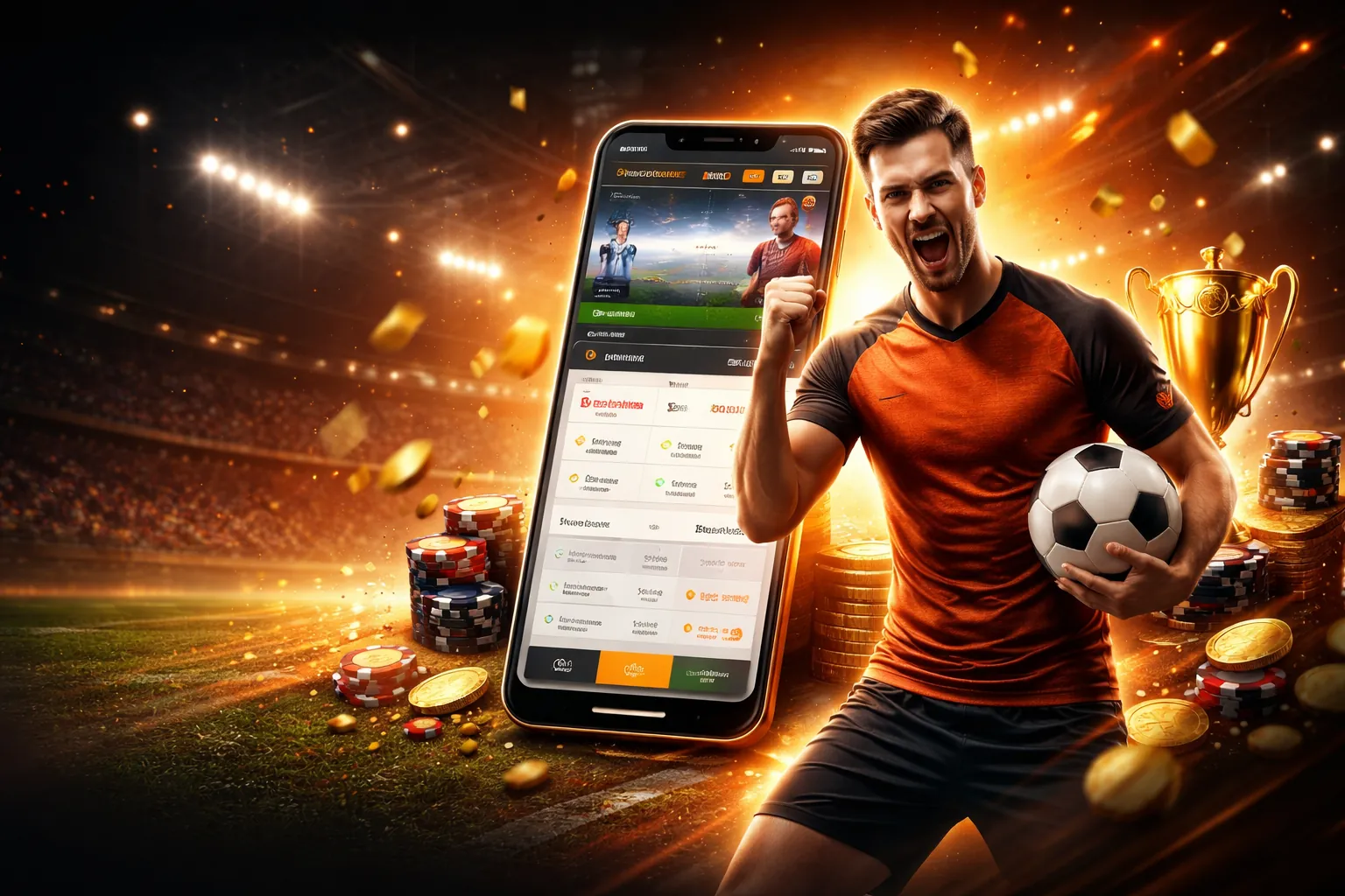 Hình ảnh nền 1xBet APK cho iPhone
